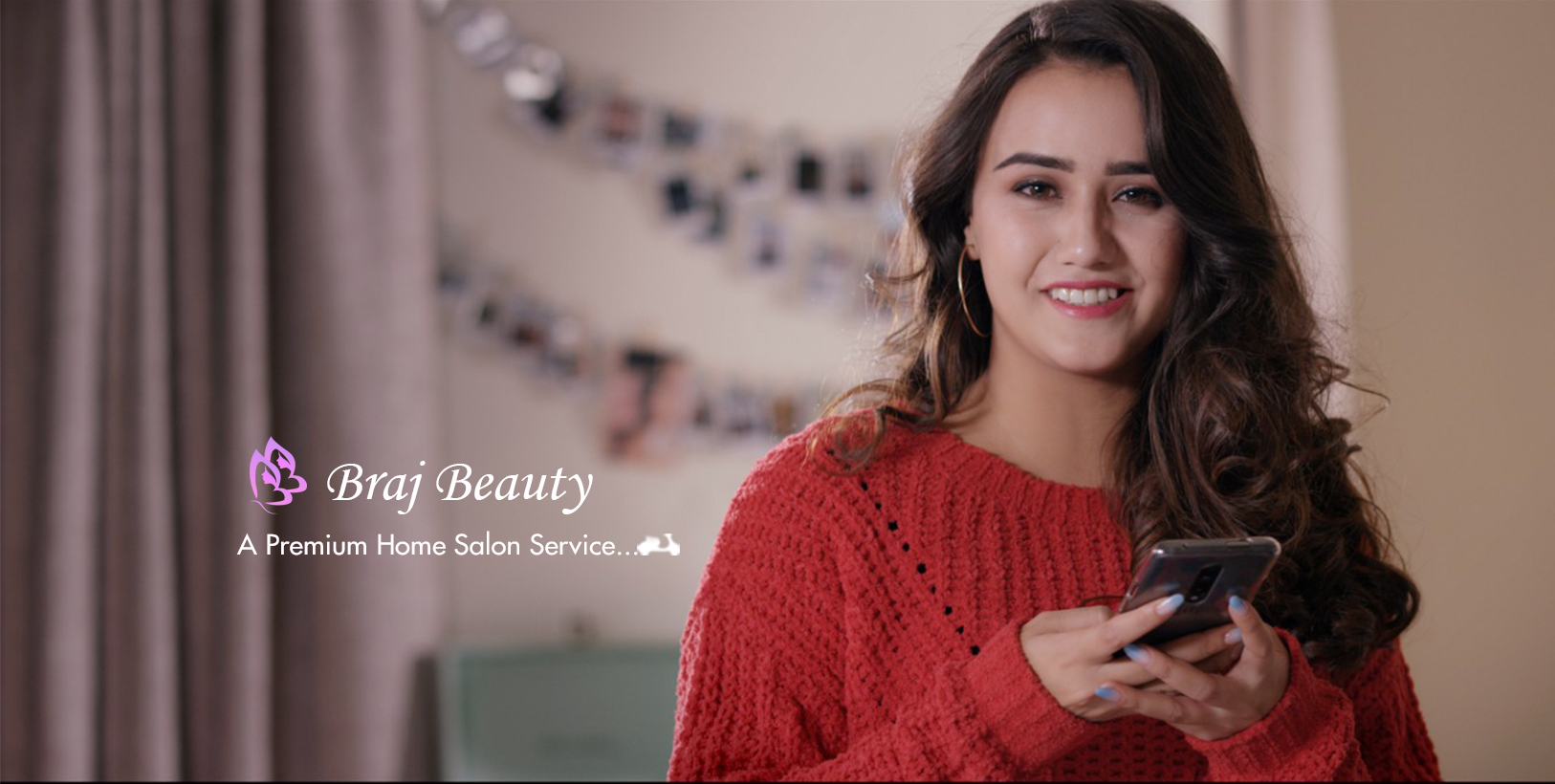 Braj Beauty online home salon service
